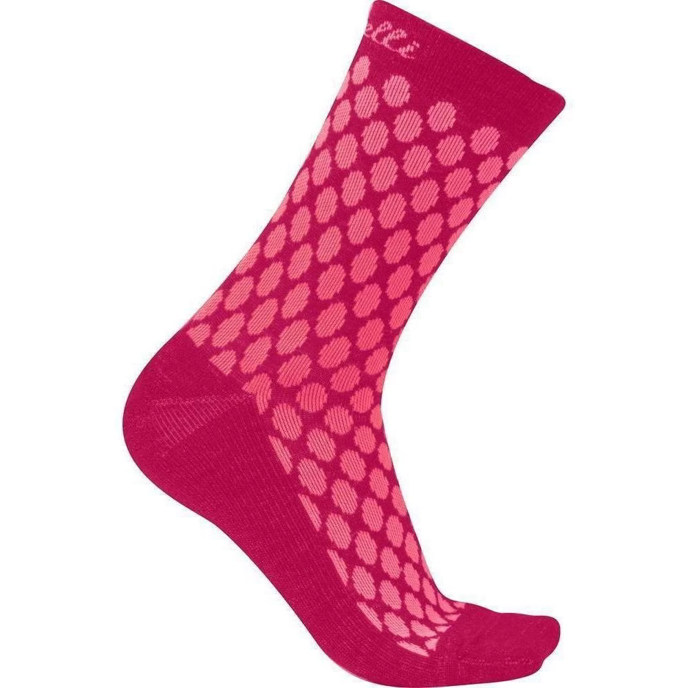 Castelli Sfida 13 Women's Socks - Brilliant Pink - Image 2