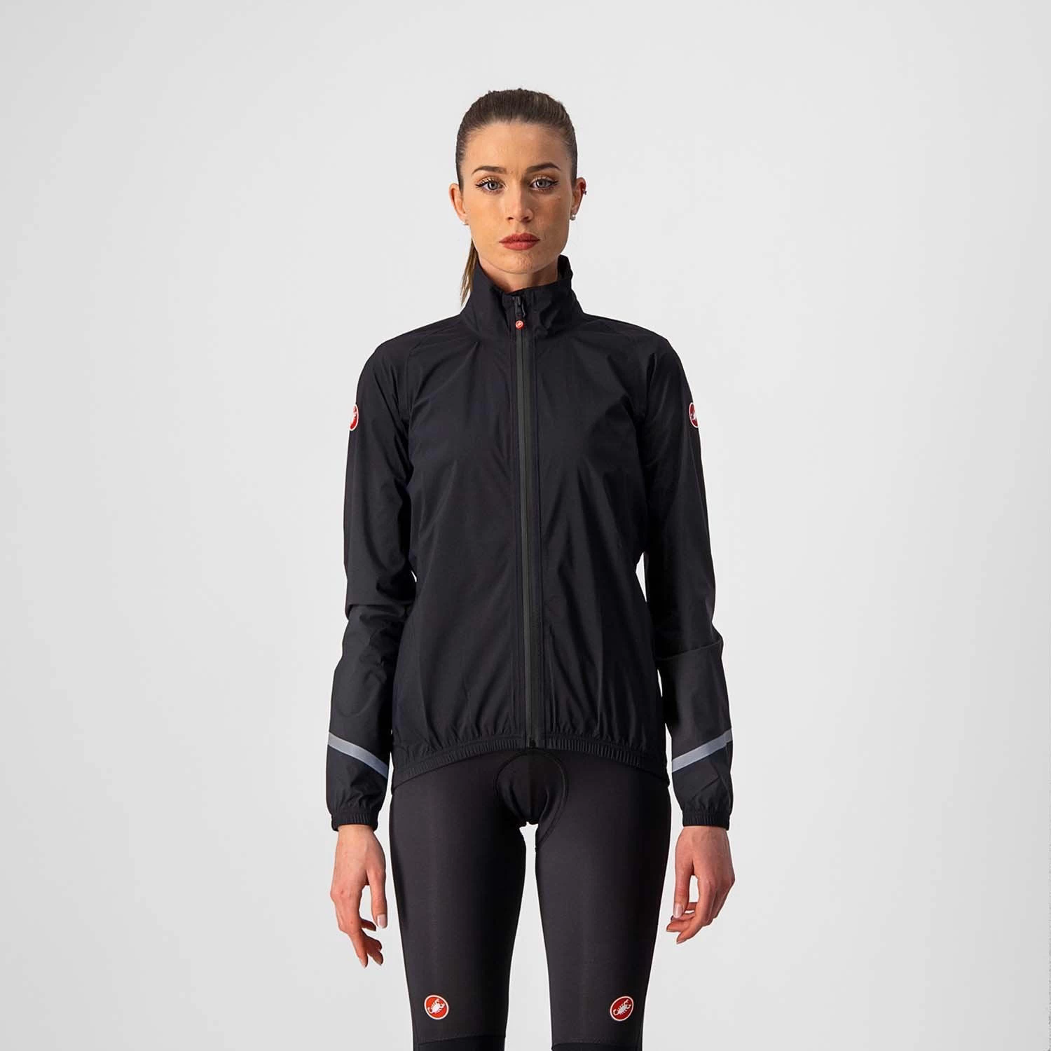 Castelli Emergency 2 Women's Rain Jacket - Light Black - Image 2