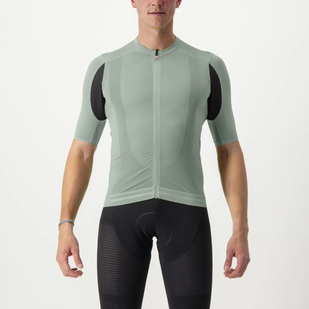 Castelli Superleggera 3 Men's Short Sleeve Jersey - Electric Lime - Image 2