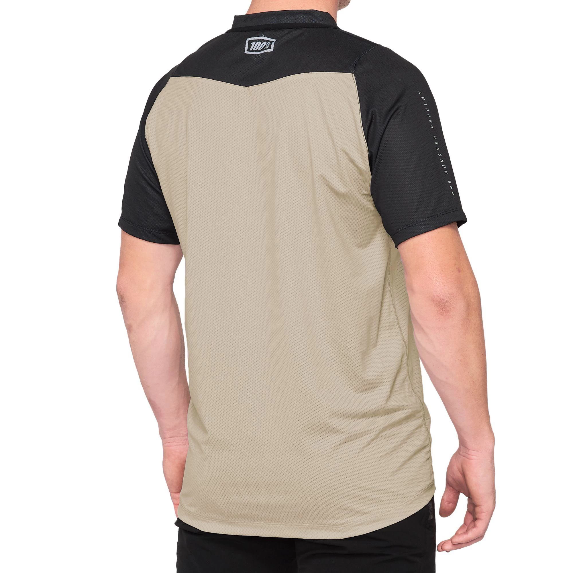 100 Percent Celium Short Sleeve Jersey - Warm Grey/Grey