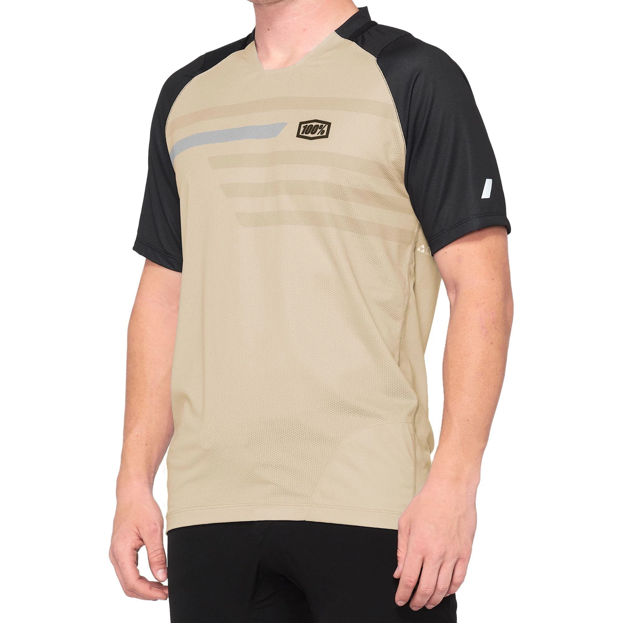 100 Percent Celium Short Sleeve Jersey - Warm Grey/Grey - Image 2