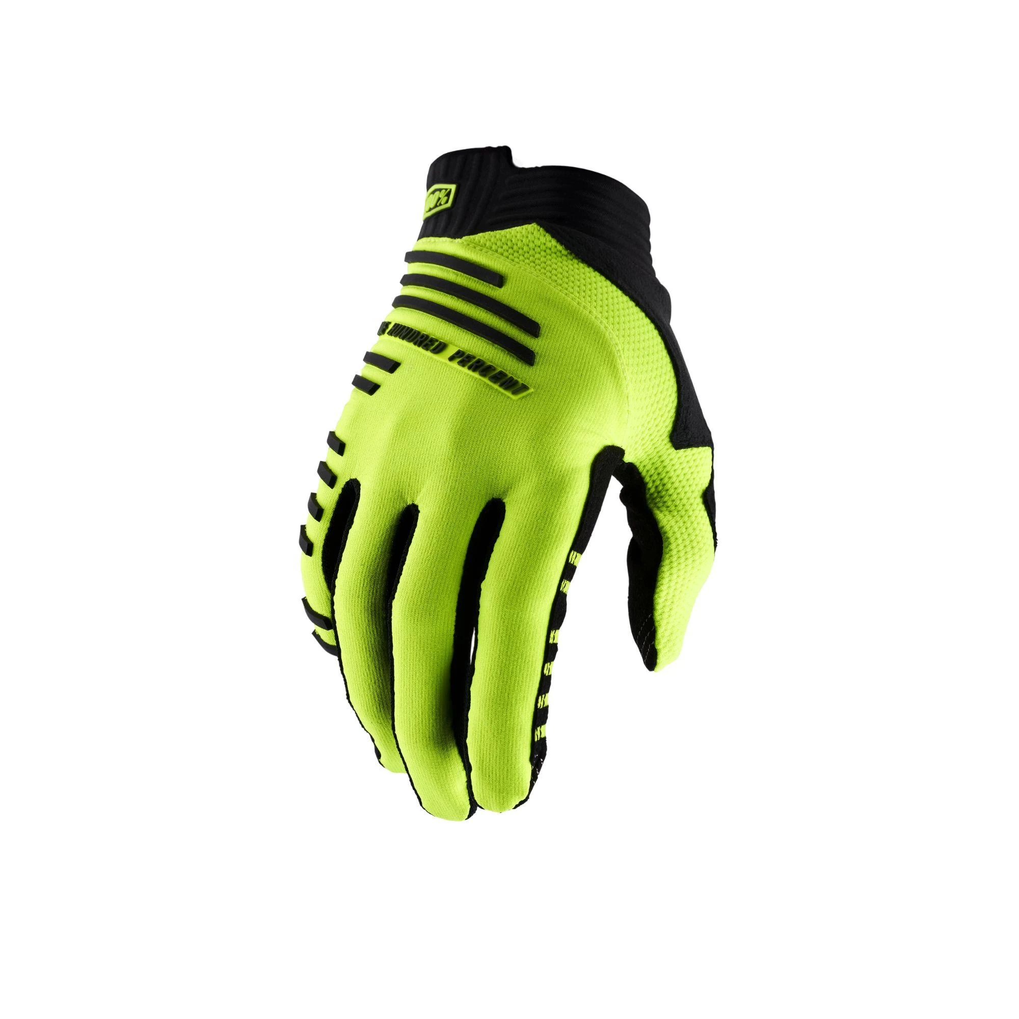 100 Percent R-Core MTB Gloves - White - Image 3