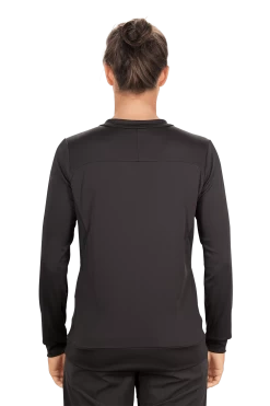 Cube AM Womens Round-Neck Long Sleeve Jersey - Black