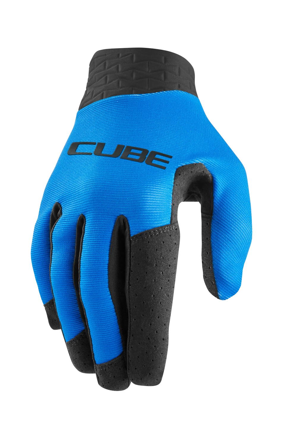 Cube Performance Long Finger Gloves - Blue - Image 5
