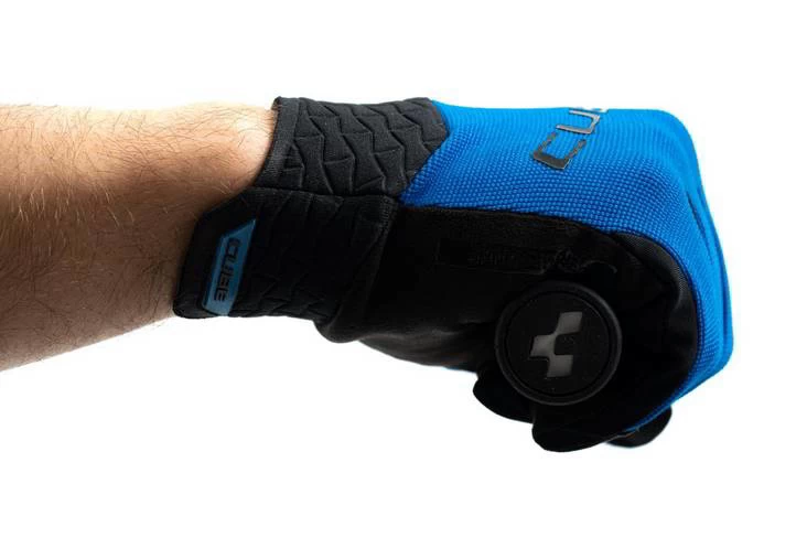 Cube Performance Long Finger Gloves - Blue - Image 8