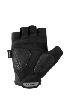 Cube Comfort Short Finger Gloves - Black/Grey