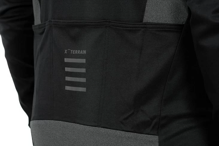 Cube ATX Full Zip Long Sleeve Jersey - Black - Image 5