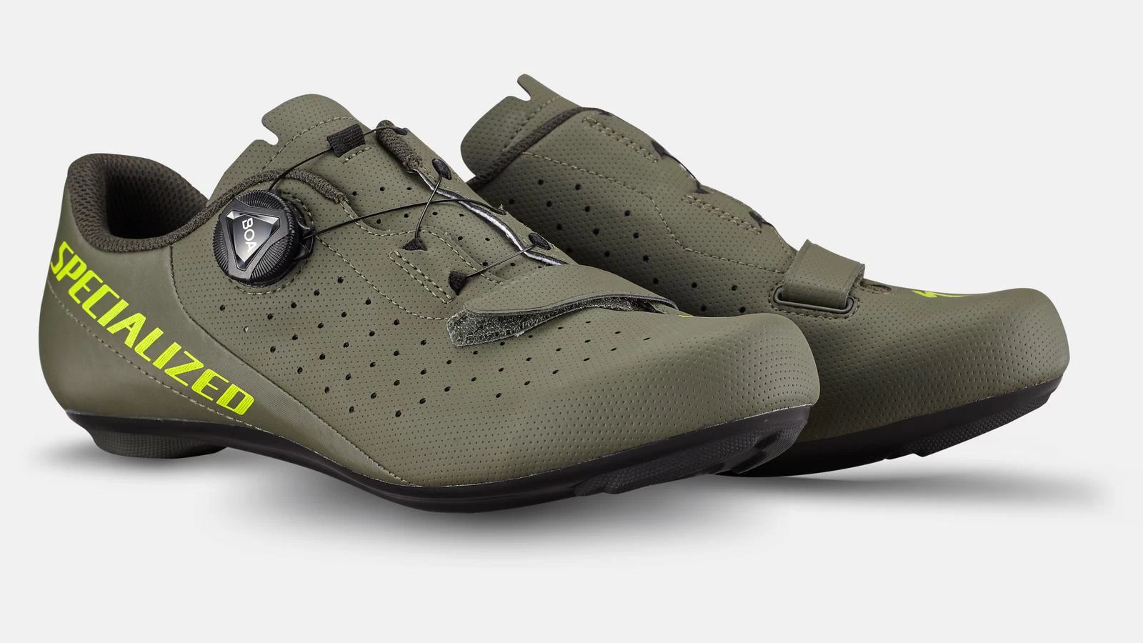 Specialized Torch 1.0 Road Shoes - Oak Green/Dark Moss Green