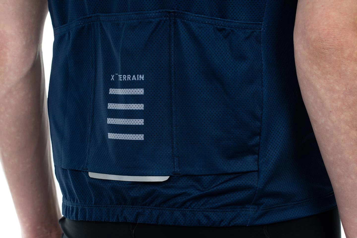 Cube ATX Full Zip Men's Short Sleeve Jersey - Blue