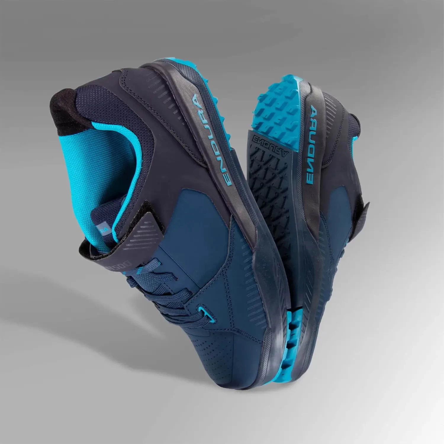 Endura MT500 Burner Clipless Mountain Bike Shoes - Navy