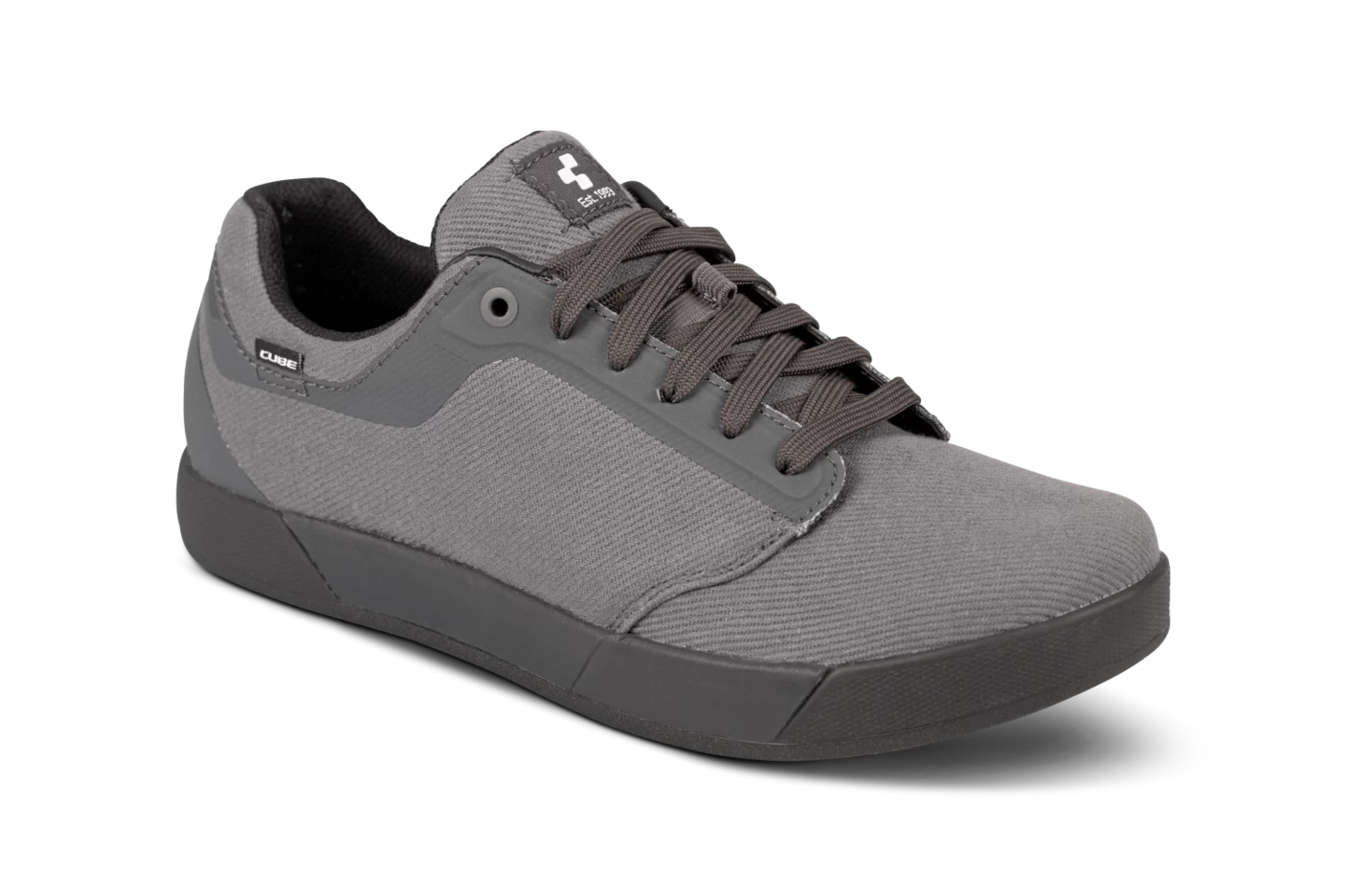 Cube GTY Maze Canvas Flat MTB Shoes - Grey