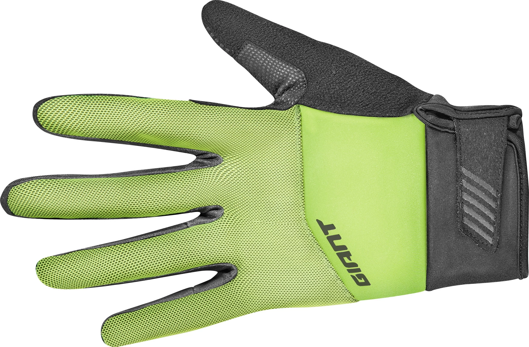 Giant Chill Long Finger Cycling Gloves - Yellow - Image 2