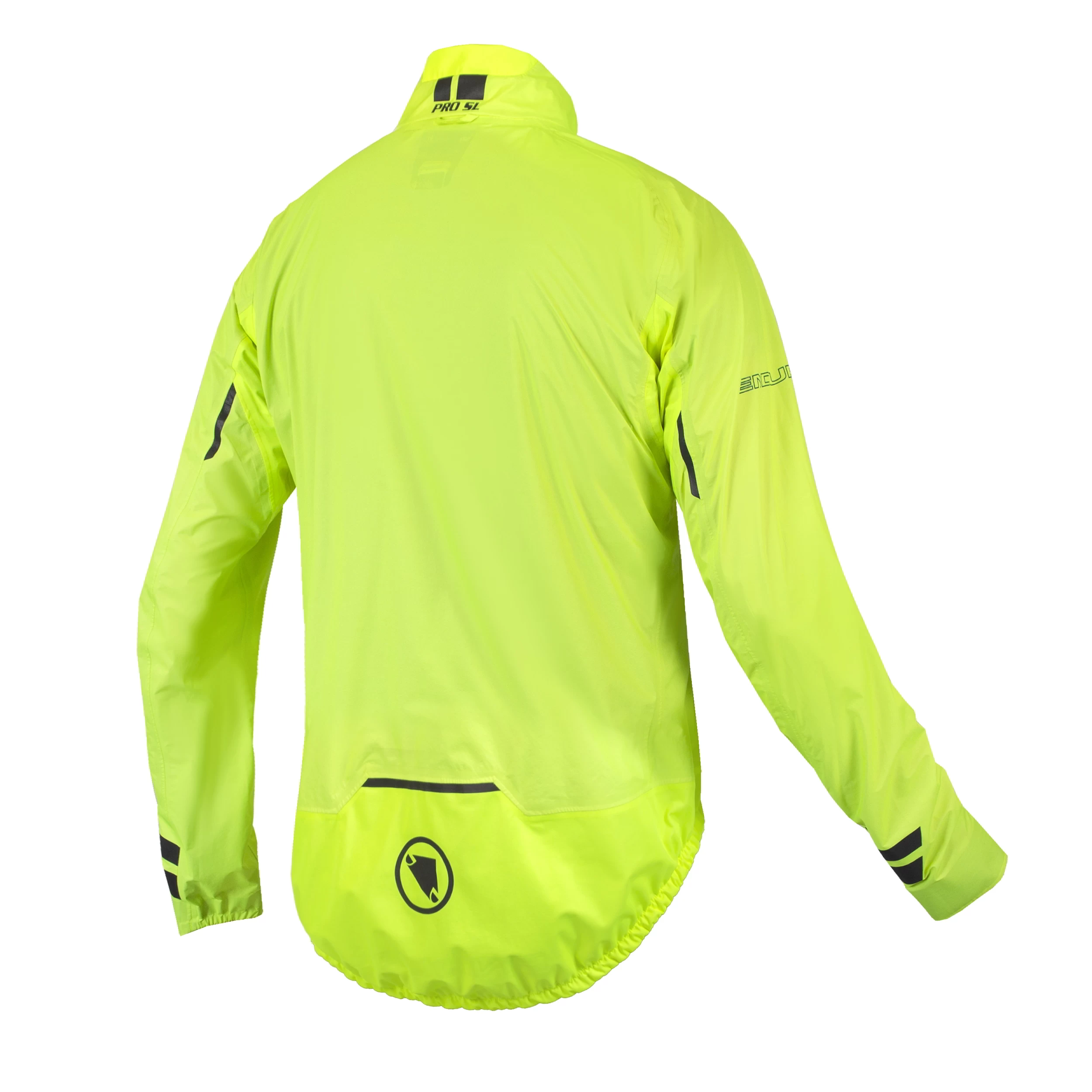 Endura Pro SL Men's Waterproof Shell Jacket - Hi-Viz Yellow - Image 3