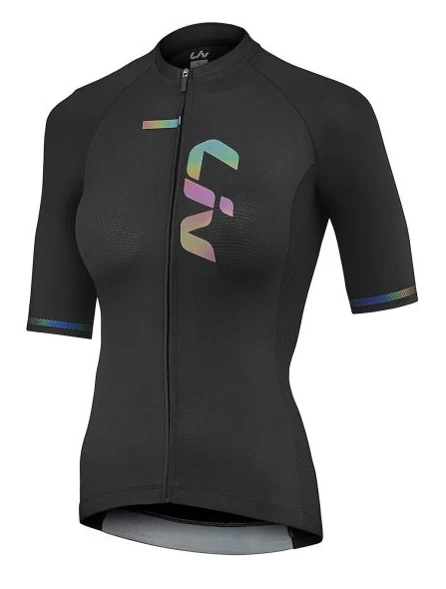 Liv Race Day Short Sleeve Womens Jersey - Black - Image 2