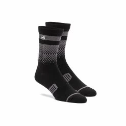 100 Percent Advocate Performance Men's Socks - Black/Charcoal