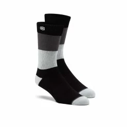 100 Percent Trio Casual Men's Socks - Black