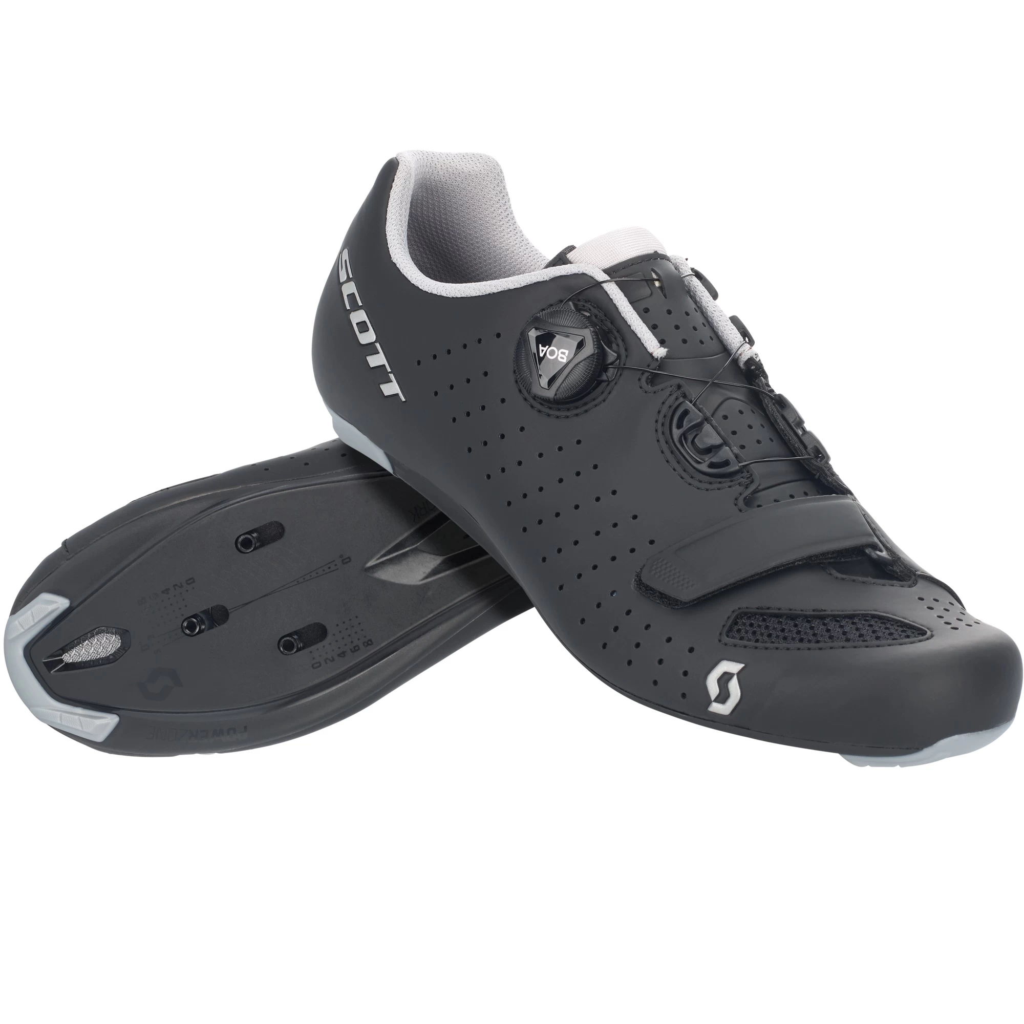 Scott Comp Boa Road Shoes - White/Black