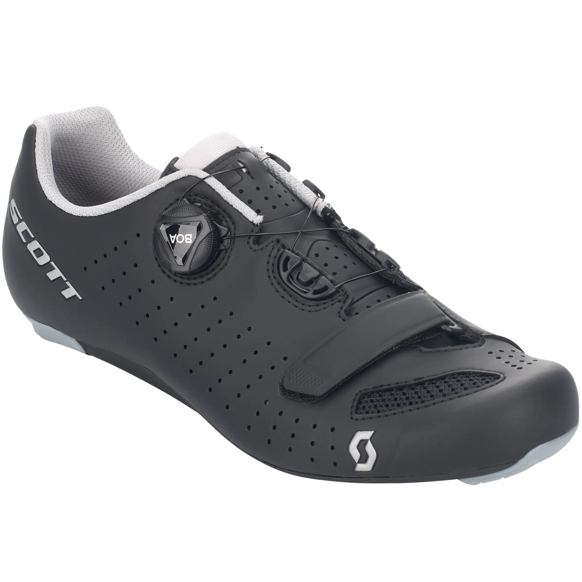 Scott Comp Boa Road Shoes - Black/Silver - Image 3