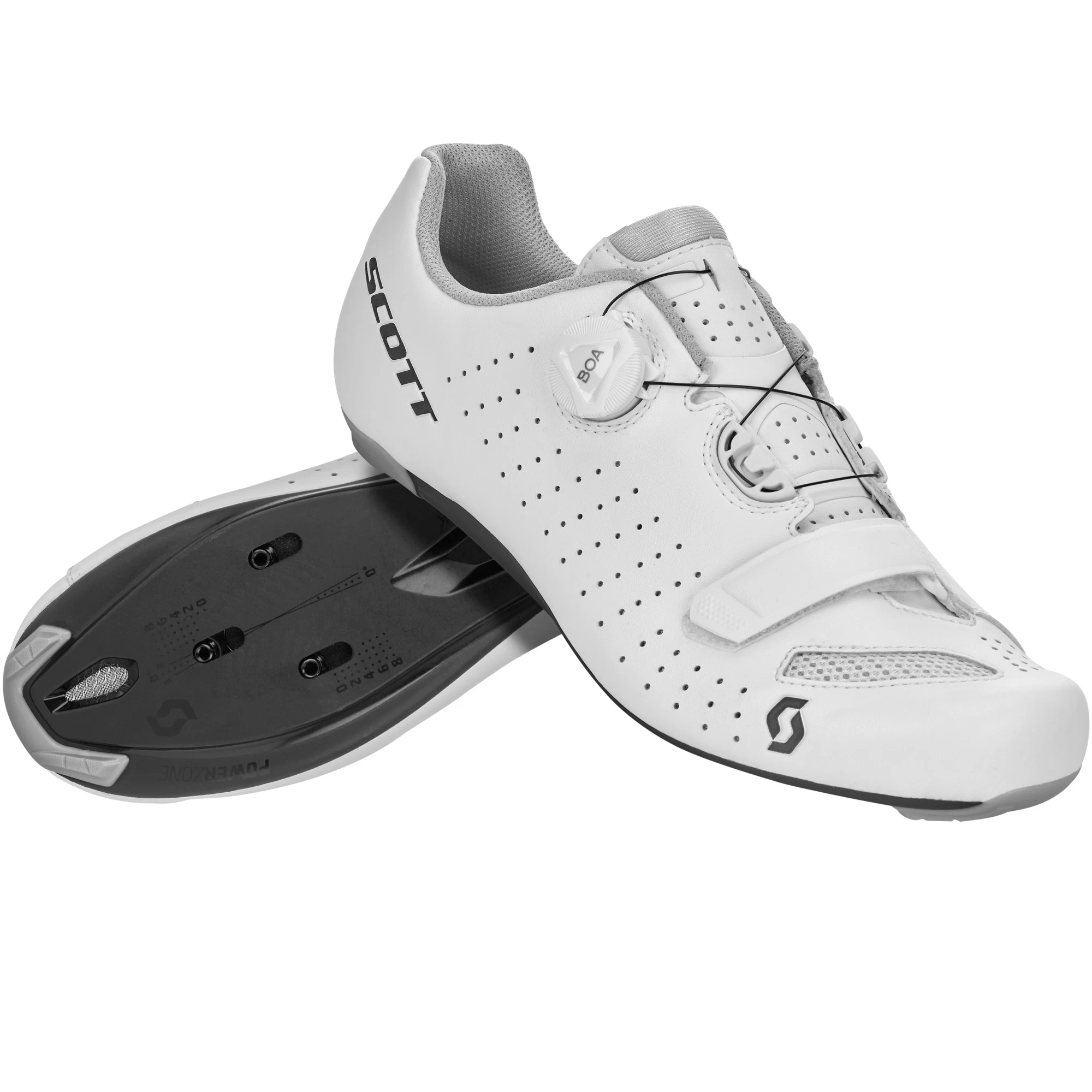 Scott Comp Boa Road Shoes - Black/Silver - Image 2