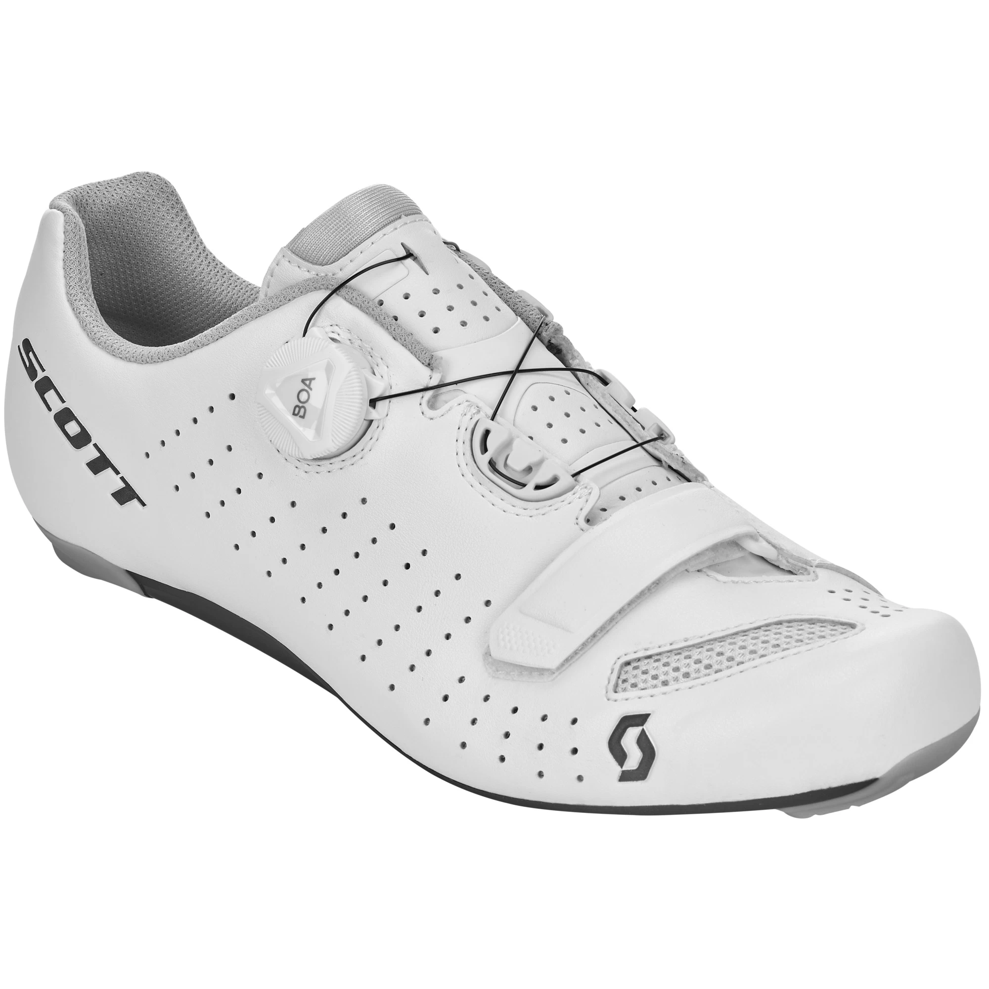 Scott Comp Boa Road Shoes - White/Black - Image 5