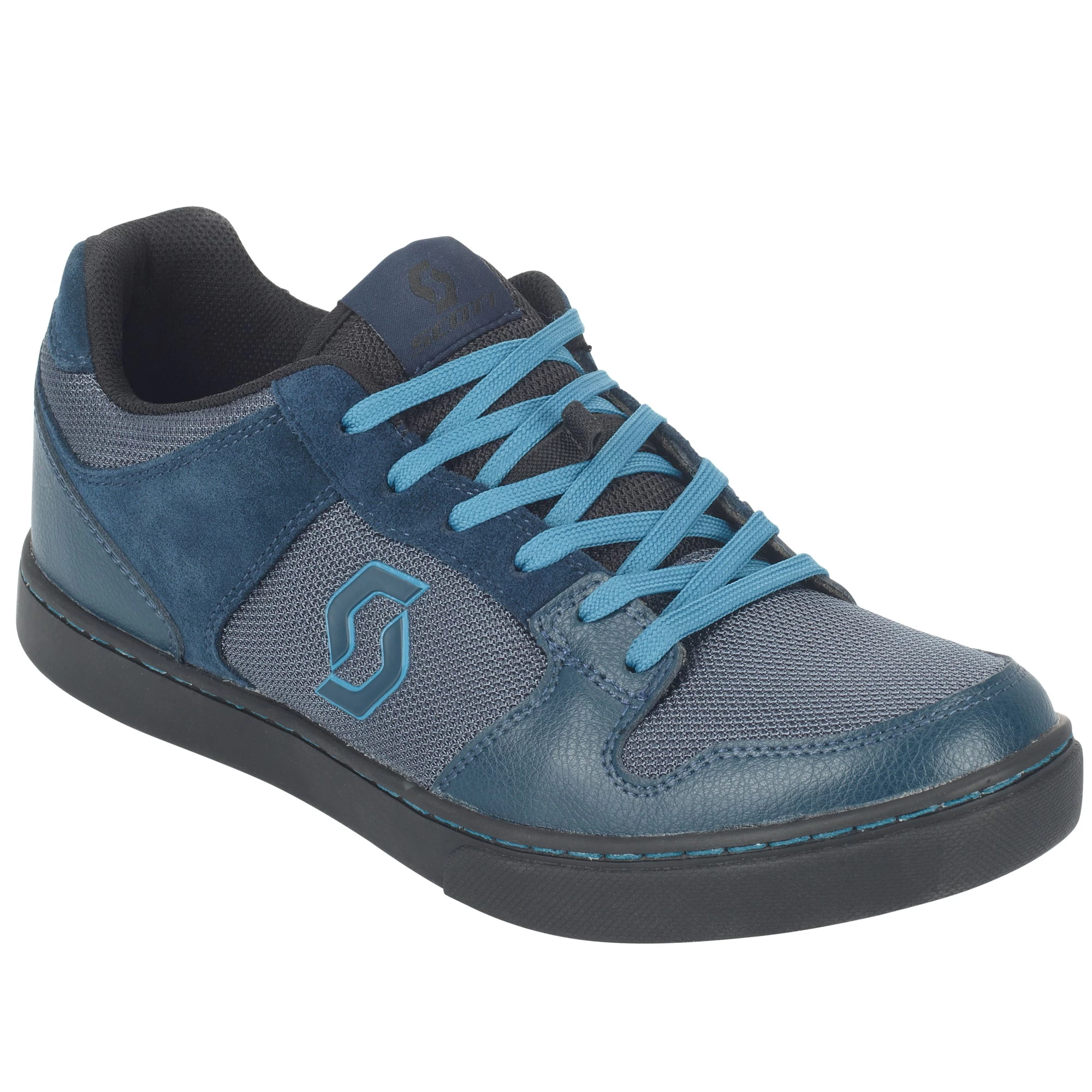 Scott FR 10 Flat Pedal Shoes - Blue/Black - Image 2