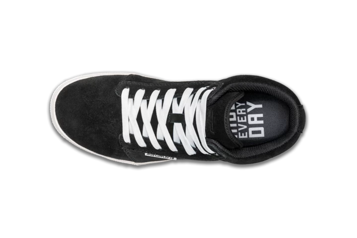 Ride Concepts Vice Mid Men's Flat MTB Shoes - Black/White - Image 2