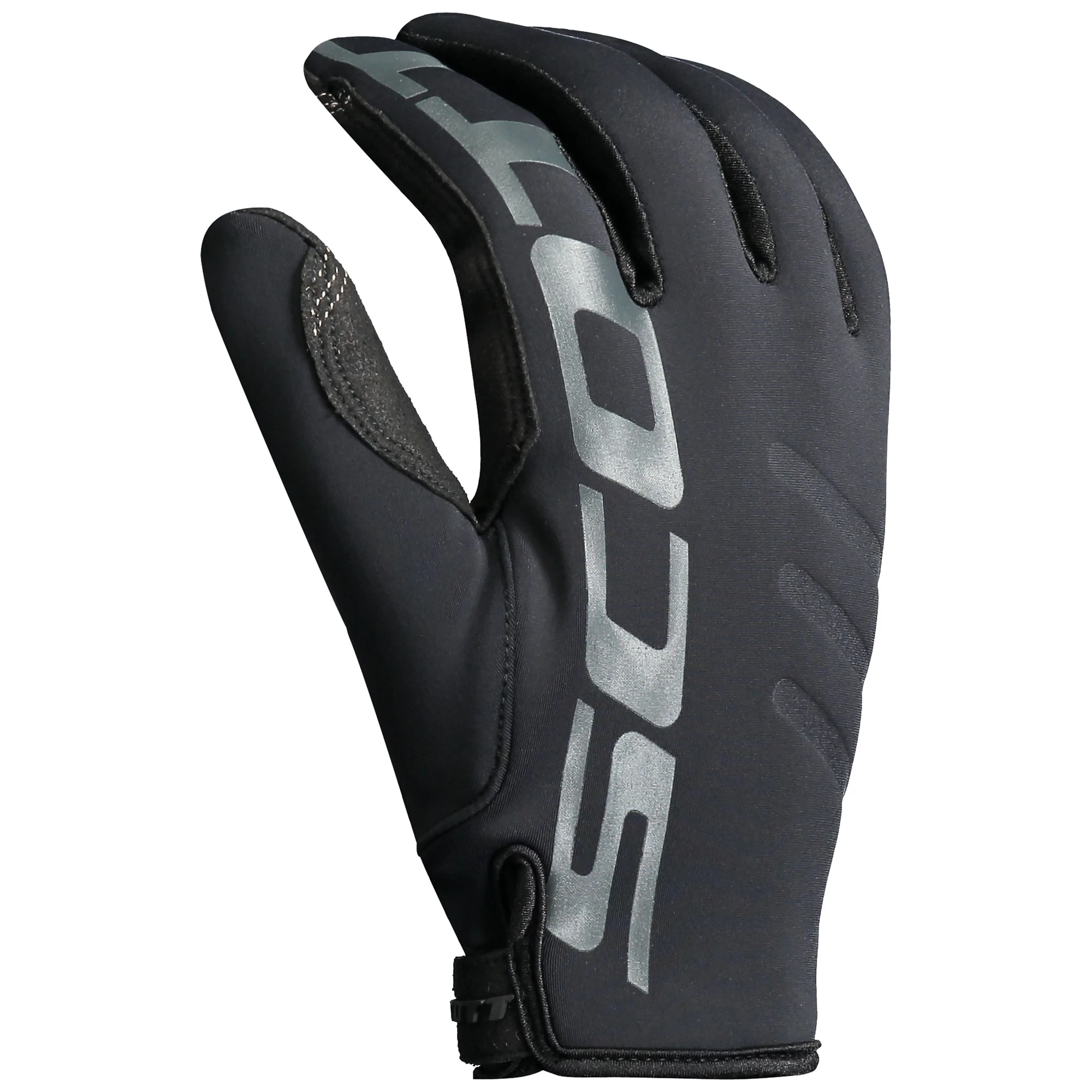 Scott Neoprene Long Finger Gloves - Black - Image 3