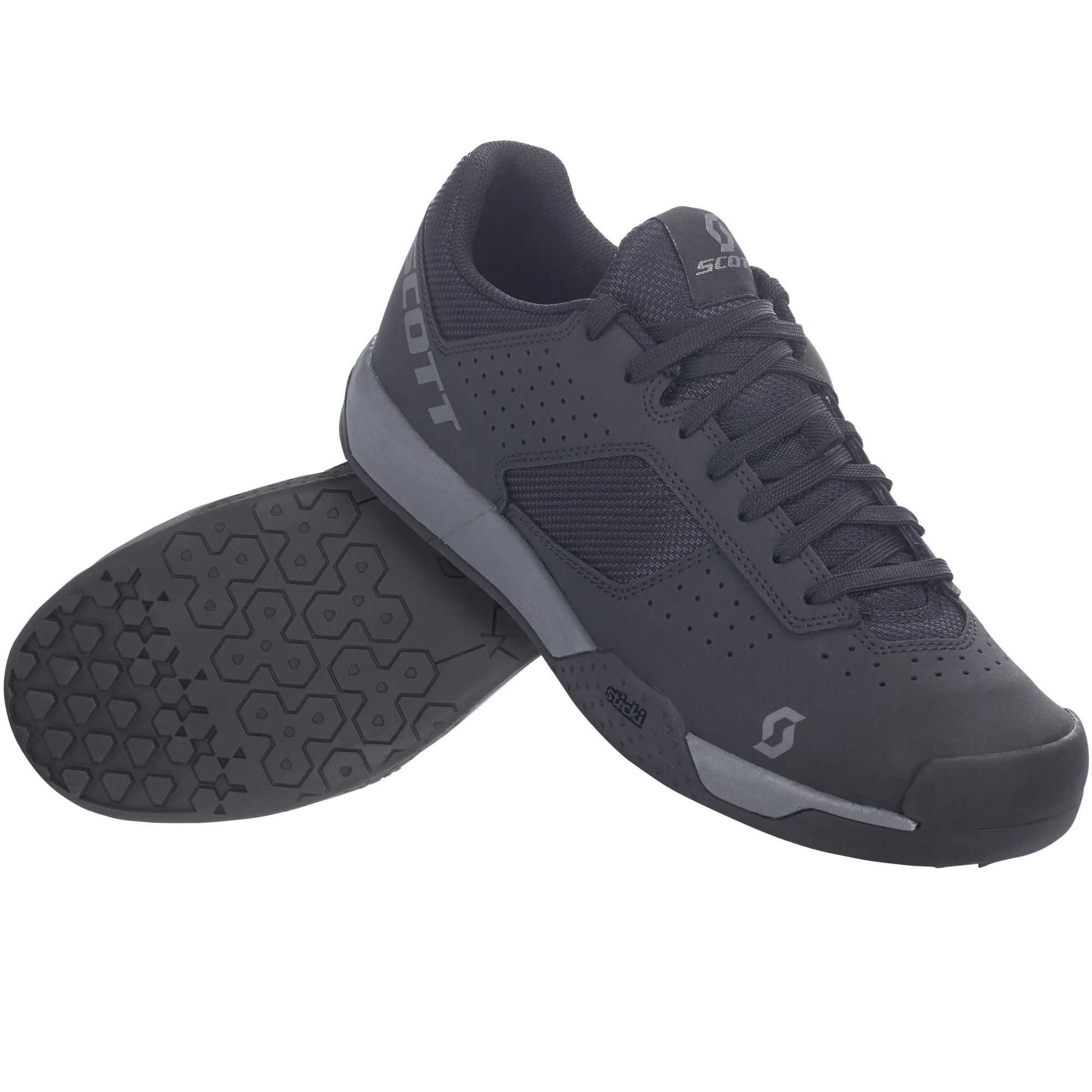 Scott AR Flat MTB Shoes - Black/Dark Grey - Image 4