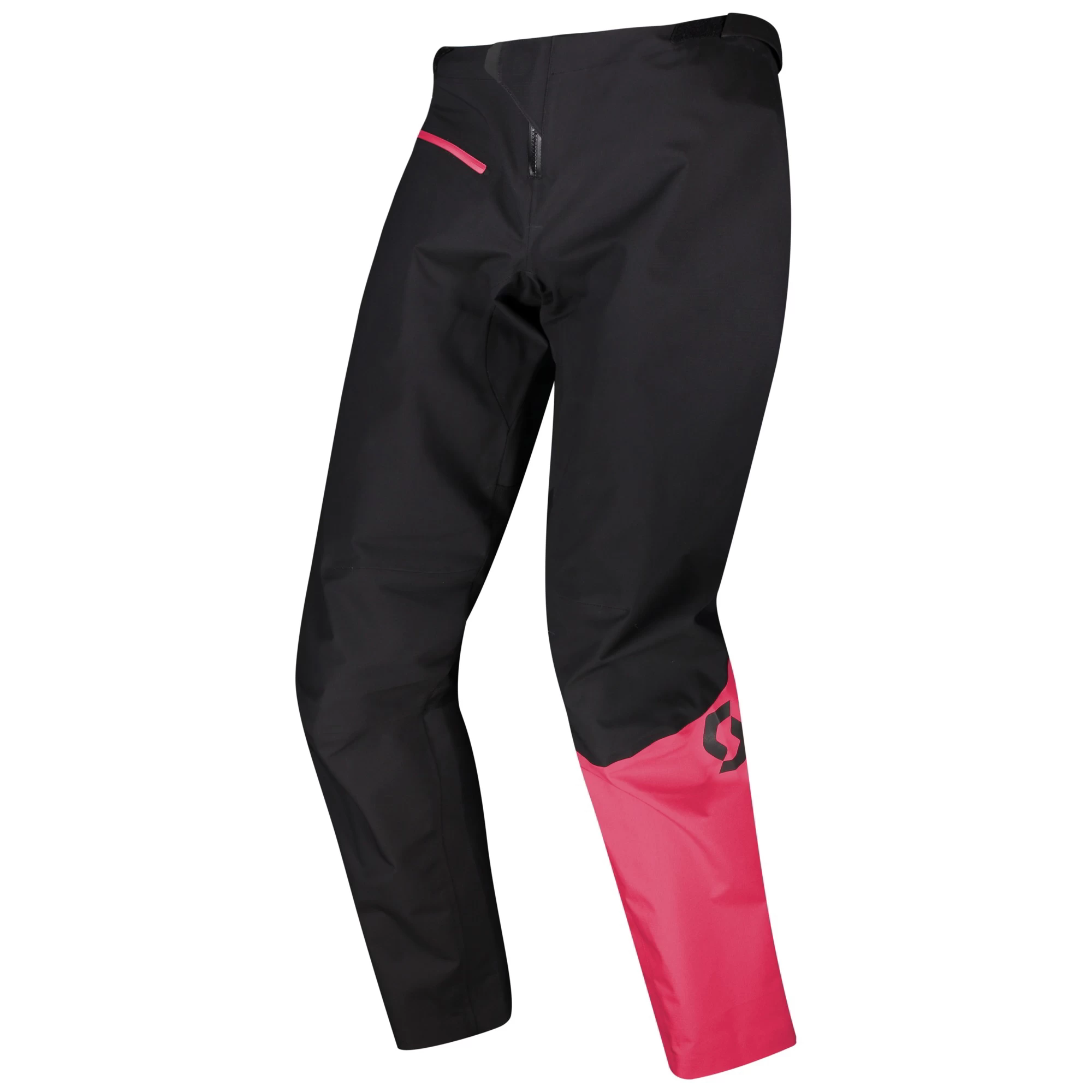 Scott Trail Storm WP Womens Trousers - Black/Virtual Pink - Image 2