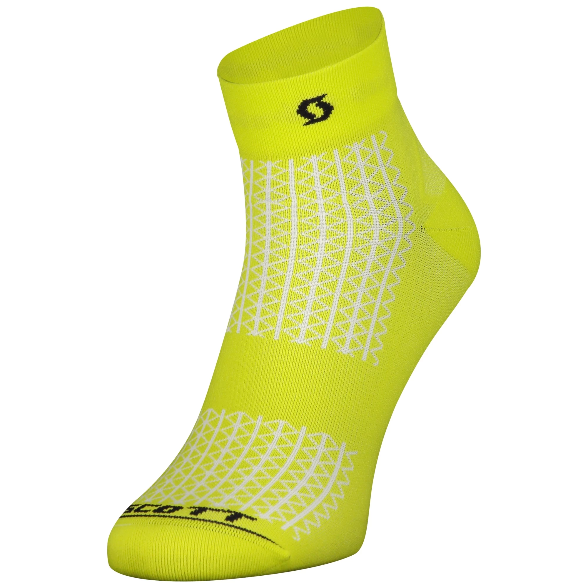 Scott Performance Quarter Socks - White/Black