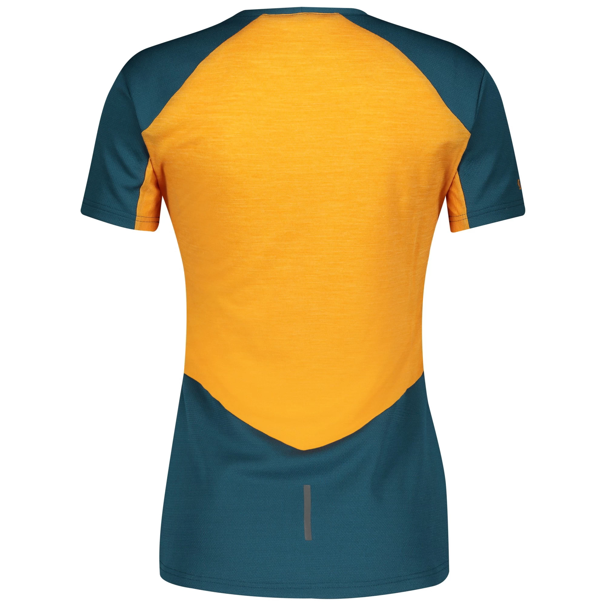 Scott Trail MTN Tech Womens Tee - Lunar Blue/Amber Yellow - Image 3