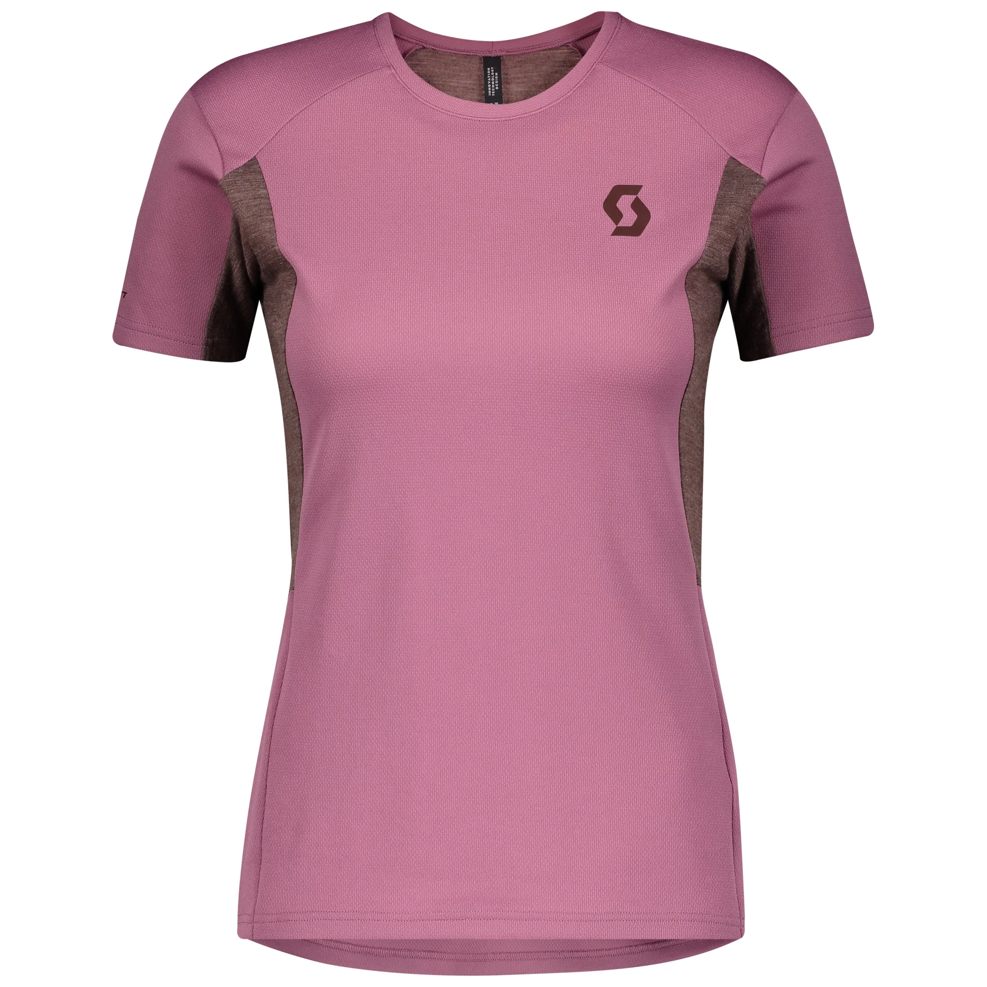 Scott Trail MTN Tech Womens Tee - Lunar Blue/Amber Yellow - Image 4