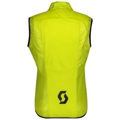 Scott RC Team Windbreaker Men's Vest - Sulphur Yellow/Black