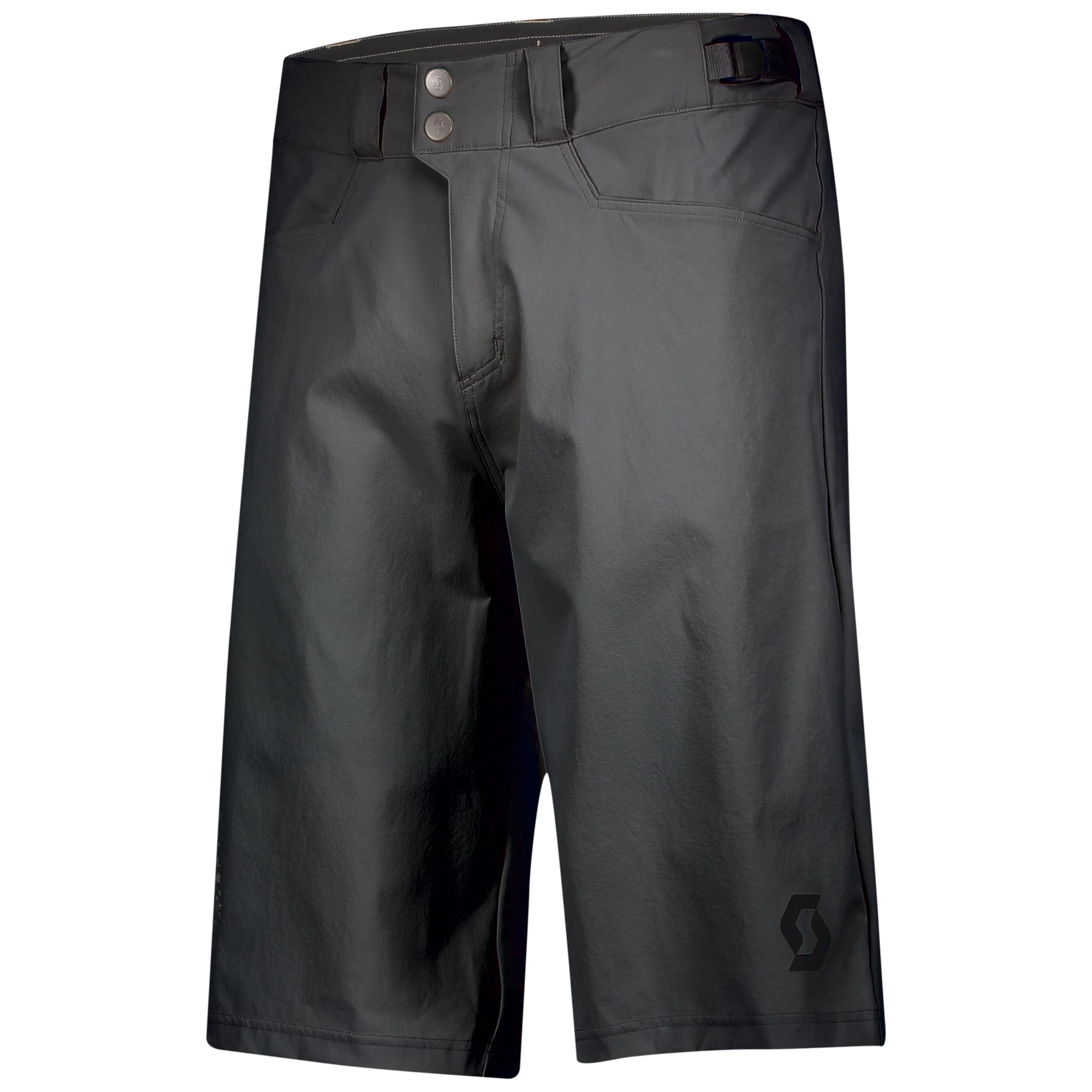 Scott Trail Flow Padded Men's Baggy Shorts - Dark Grey