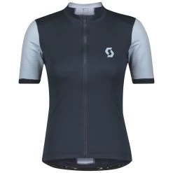 Scott Endurance 10 Women's Short Sleeve Jersey - Moon Blue/Dream Blue