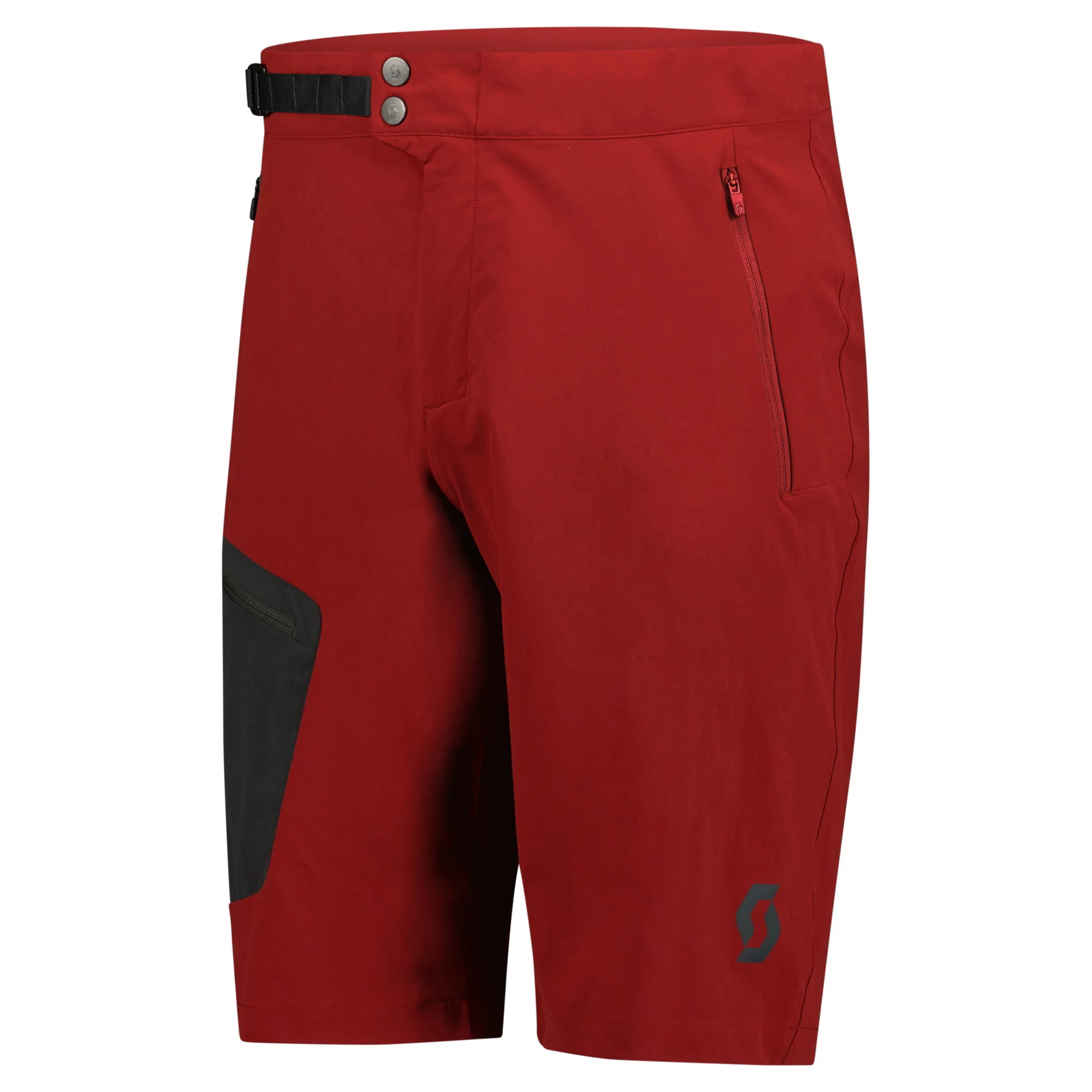 Scott Explorair Light Men's Baggy Shorts - Tuscan Red/Dark Grey - Image 8