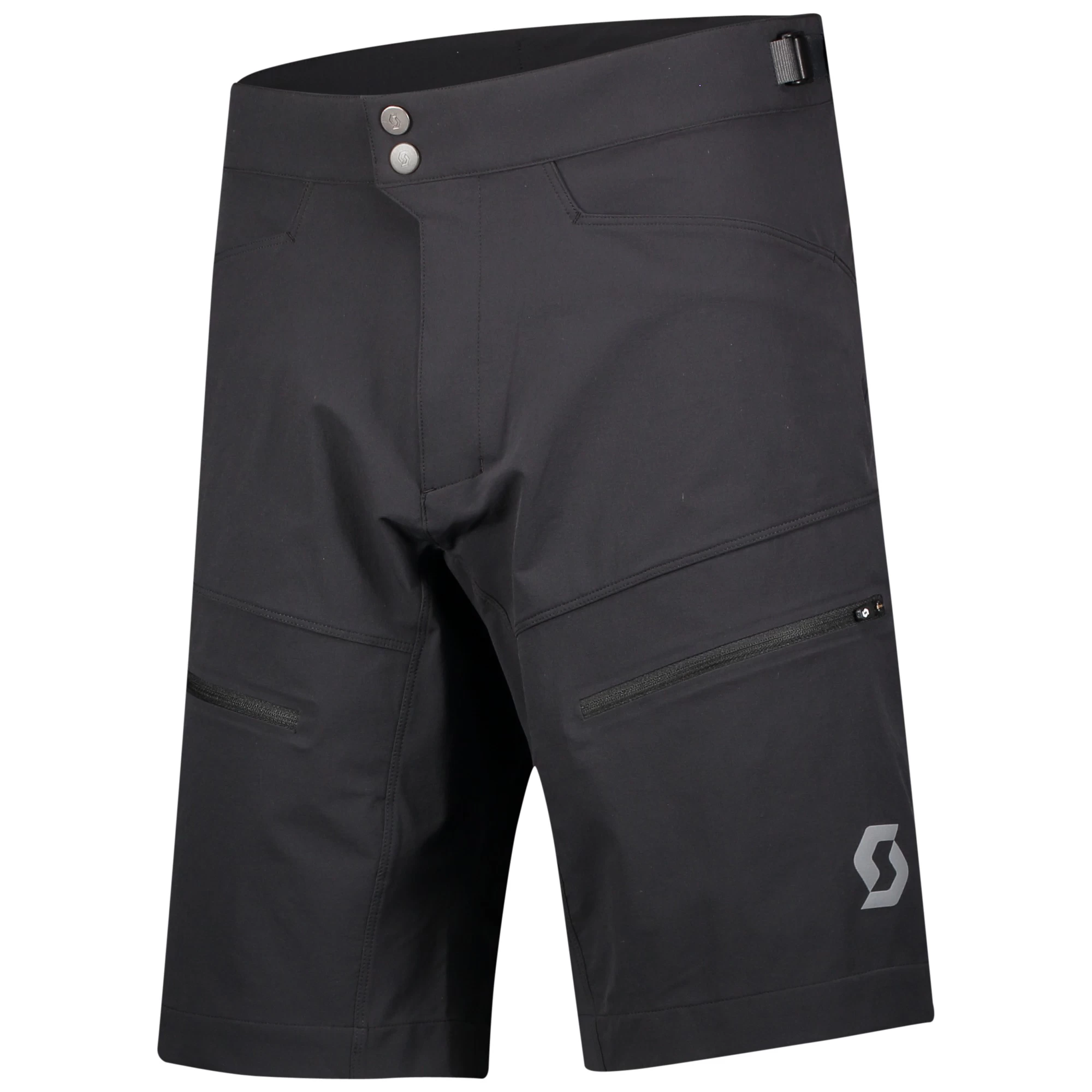 Scott Explorair Tech Baggy Shorts - Black - Image 4