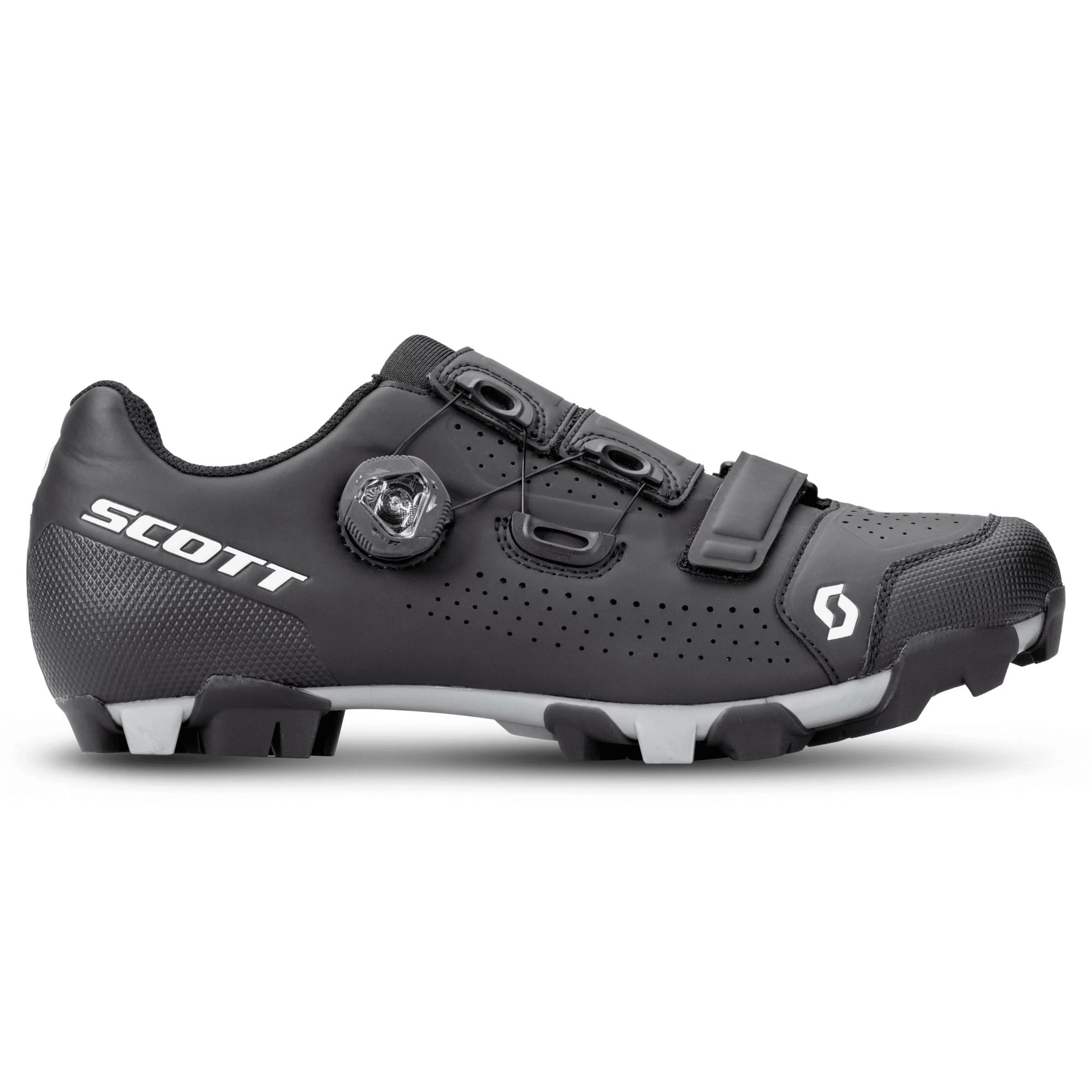 Scott Team BOA Men's MTB Shoes - Matt Black/White - Image 6