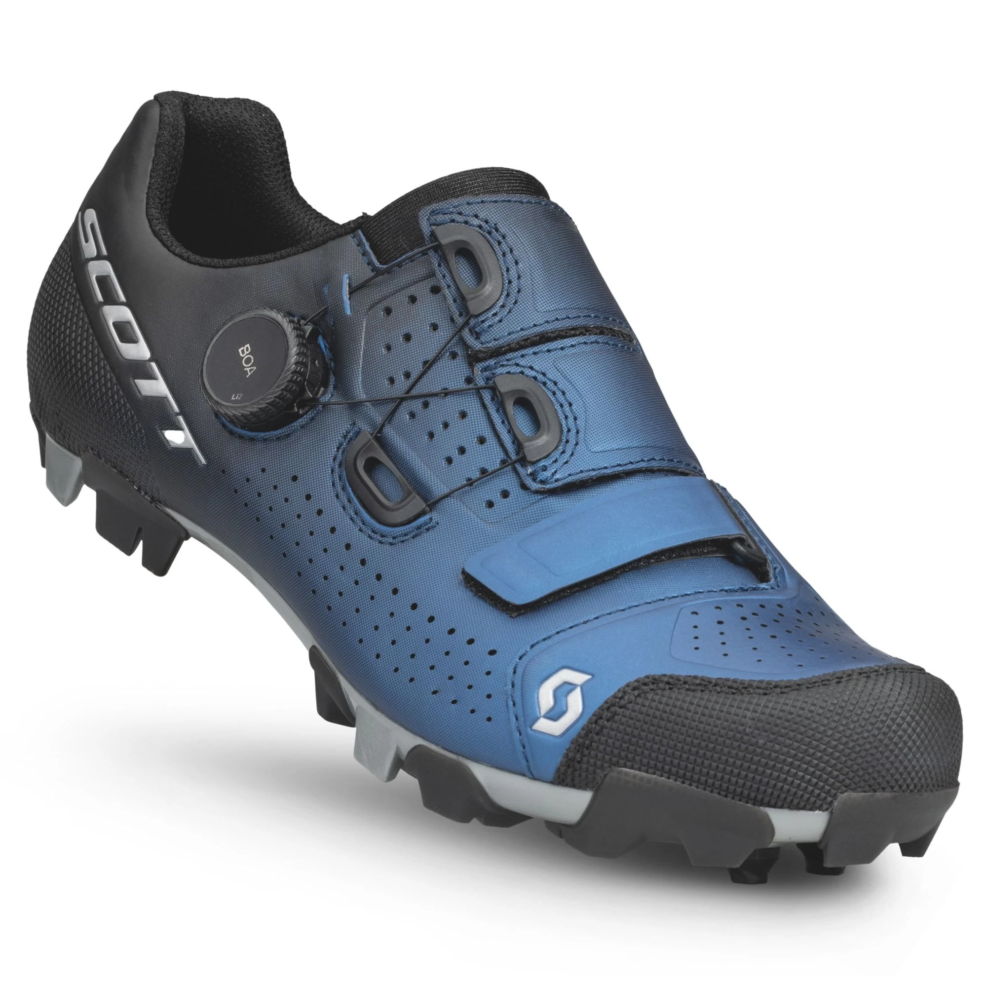Scott Team BOA Men's MTB Shoes - Matt Black/White - Image 3