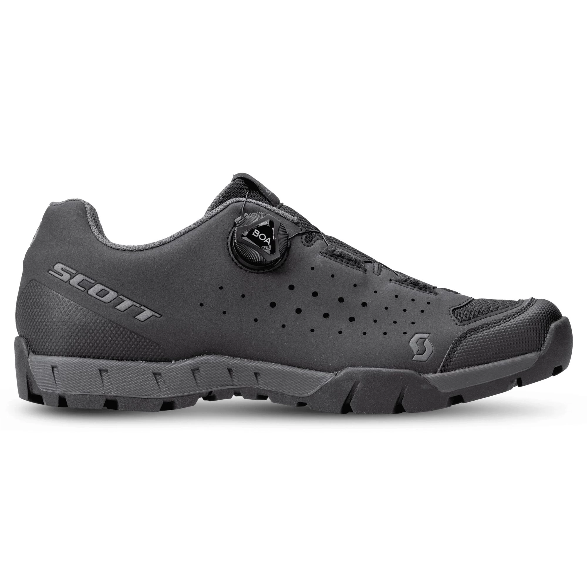 Scott Sport Trail Evo BOA Men's MTB Shoes - Black/Dark Grey - Image 6