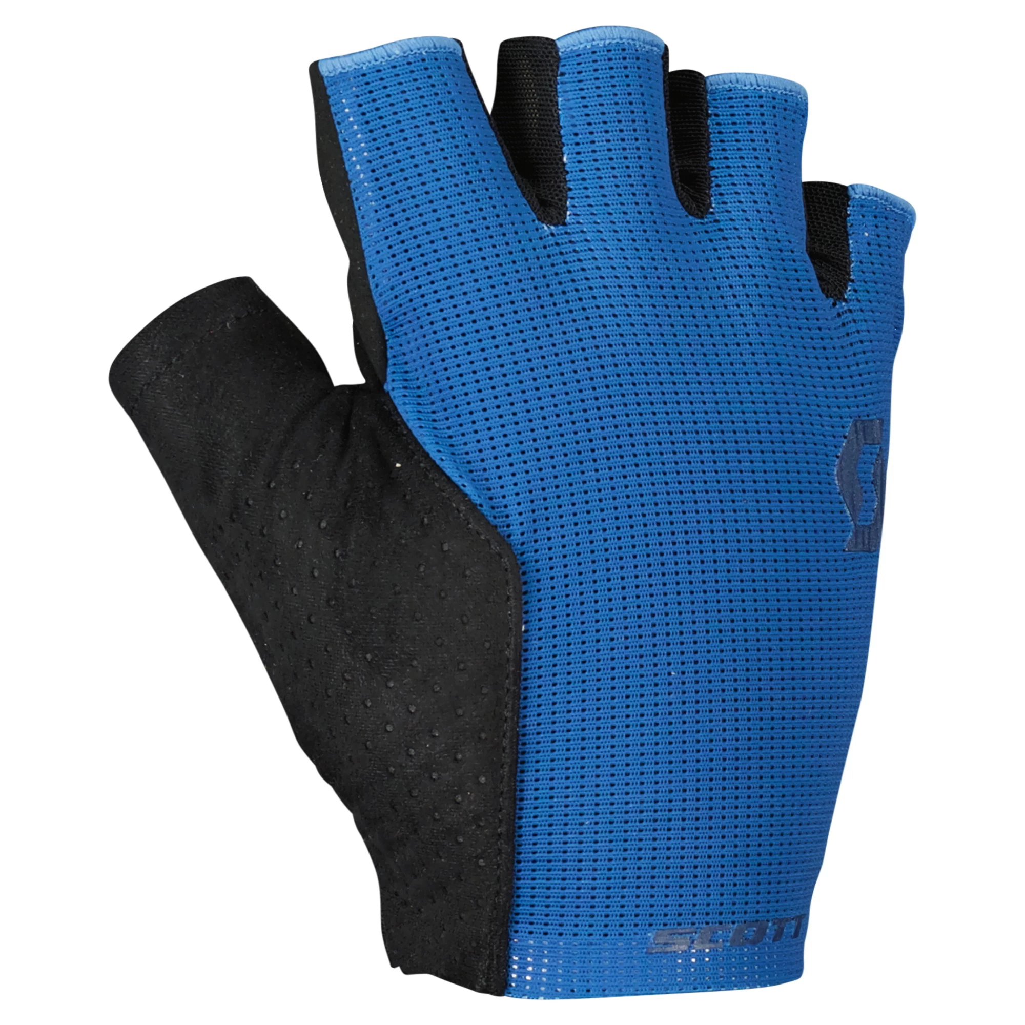Scott Essential Gel Short Finger Gloves - Storm Blue/Midnight Blue - Image 3