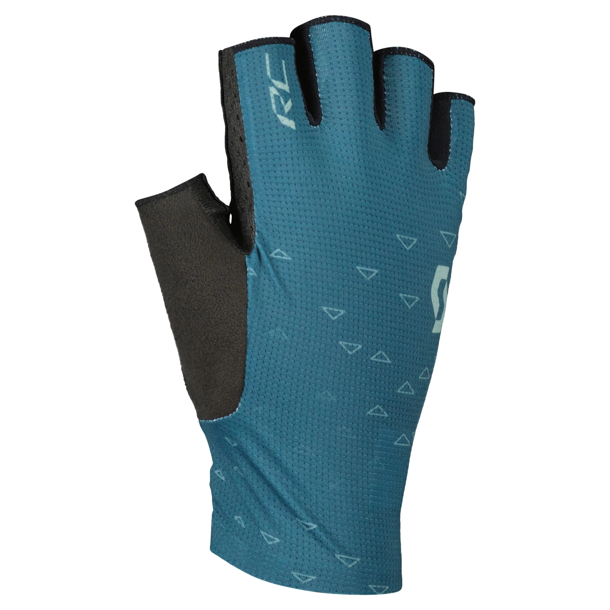 Scott RC Pro Short Finger Gloves - Northern Blue/Northern Mint - Image 3