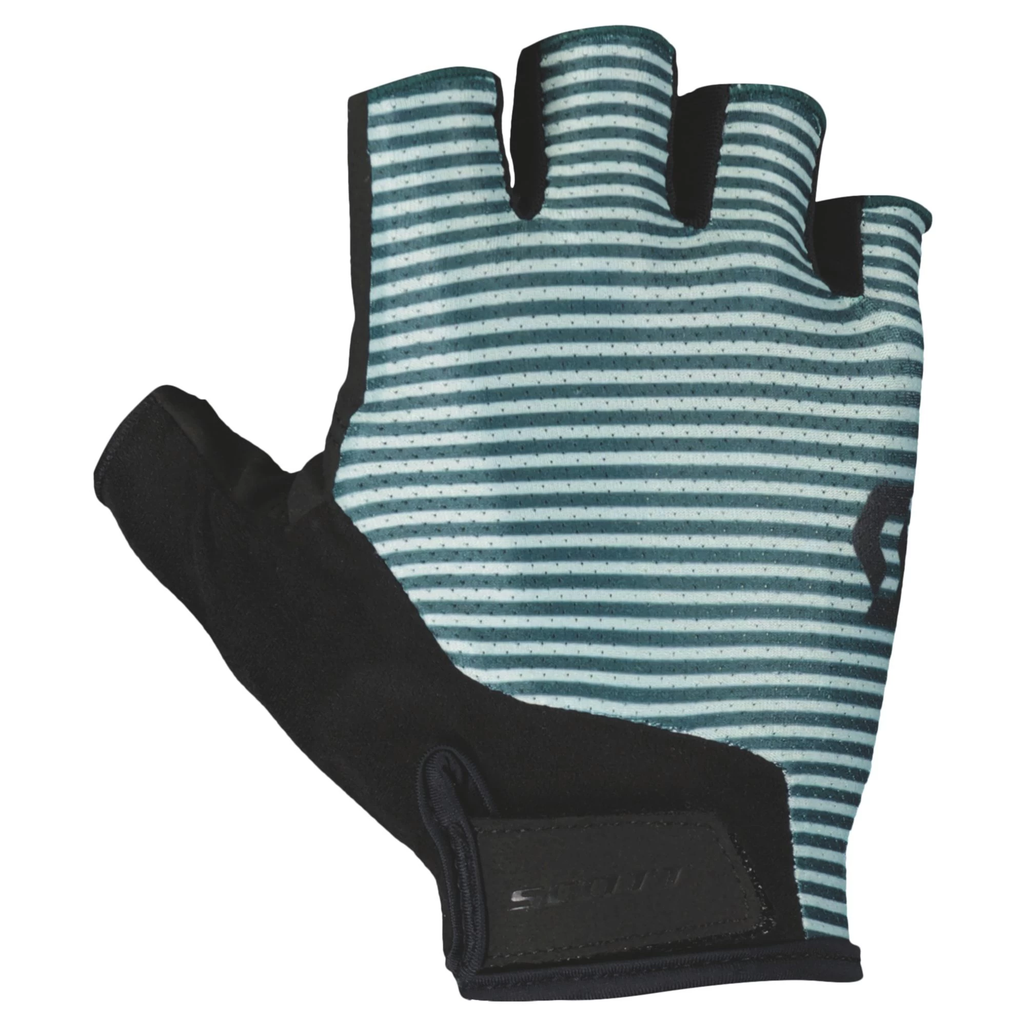 Scott Aspect Gel Short Finger Gloves - Metal Blue/Dark Blue - Image 2