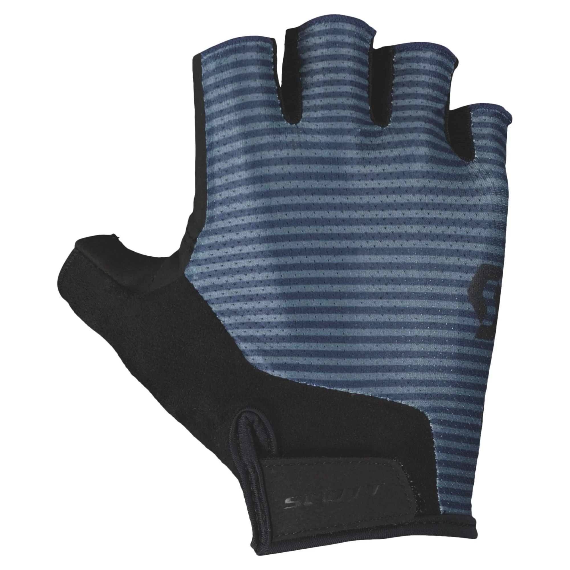Scott Aspect Gel Short Finger Gloves - Metal Blue/Dark Blue - Image 4