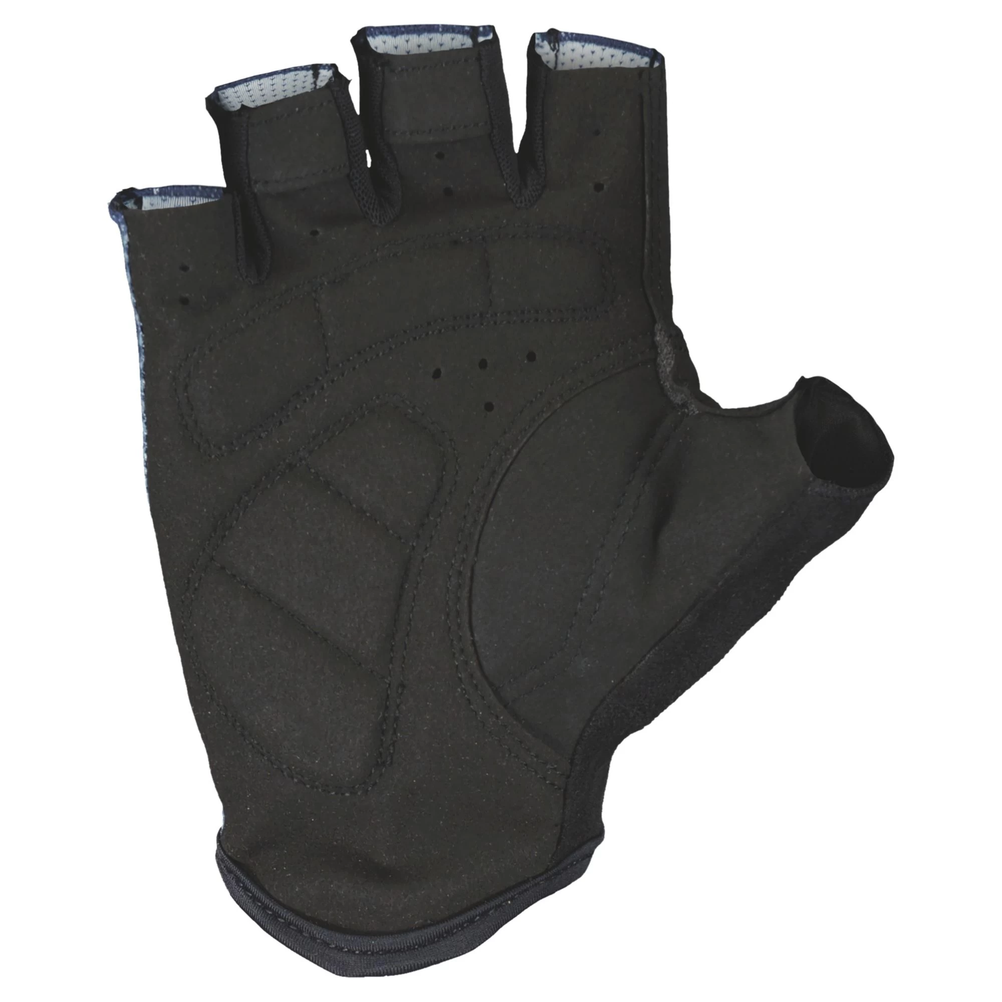 Scott Aspect Gel Short Finger Gloves - Metal Blue/Dark Blue - Image 3
