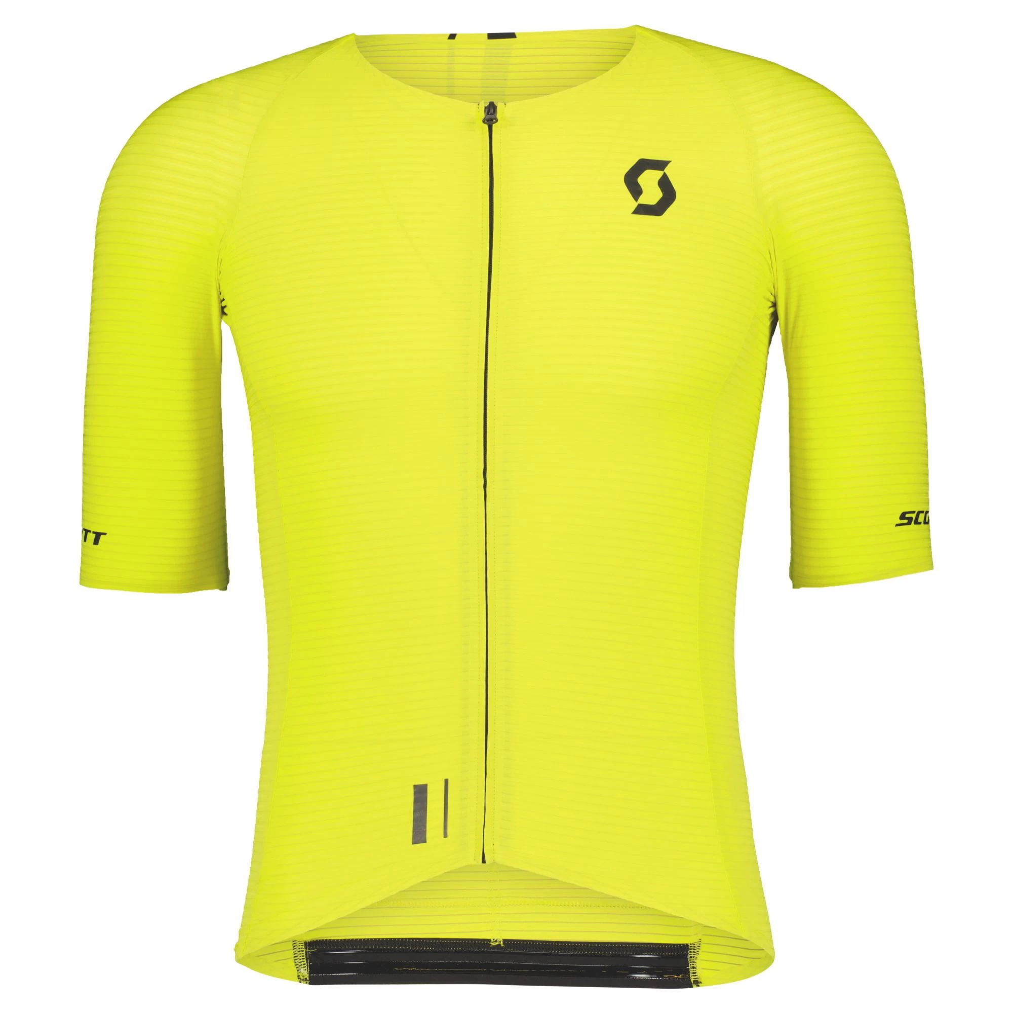 Scott RC Ultimate Graphene Men's Short Sleeve Jersey - Sulphur Yellow/Black - Image 3