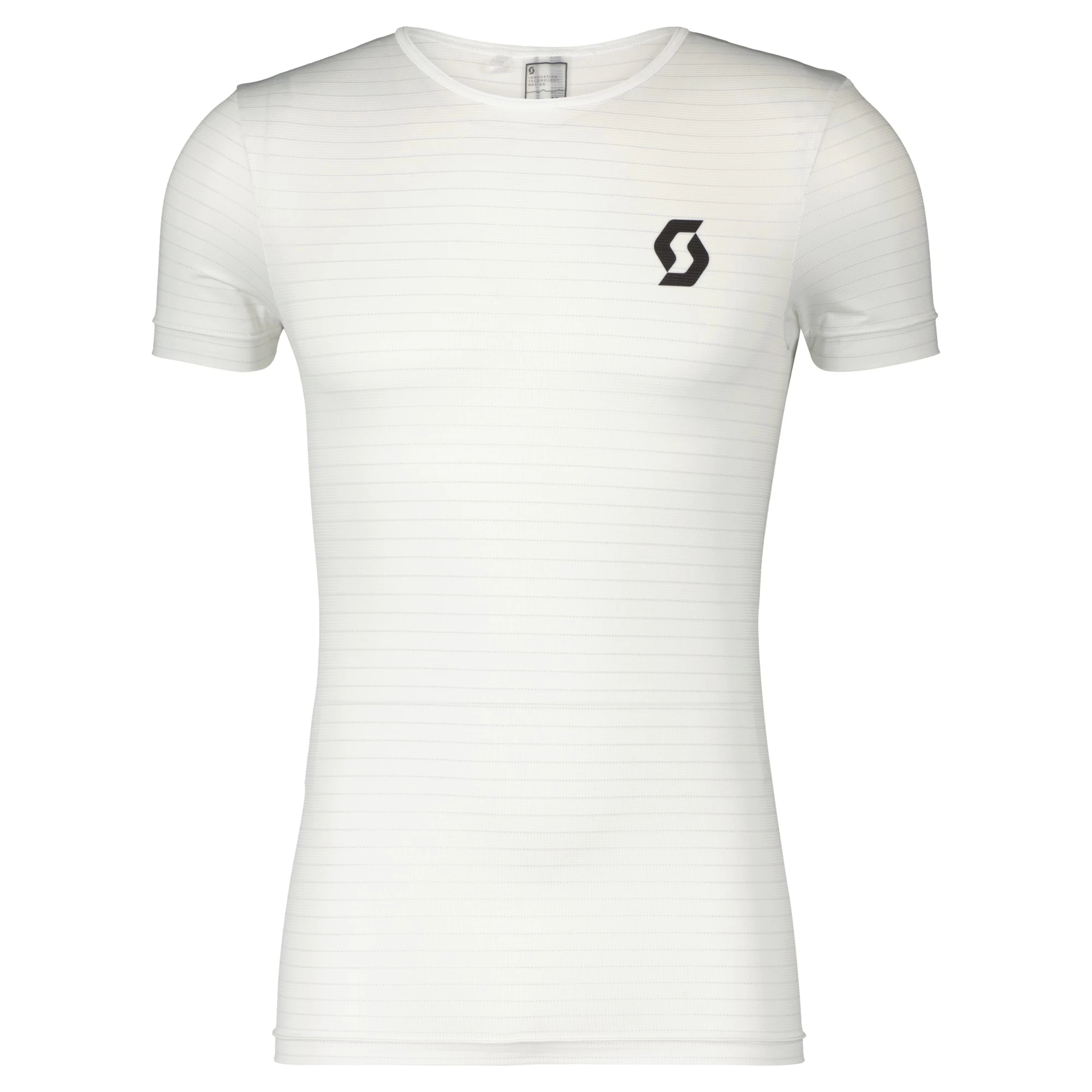Scott Underwear Carbon Short Sleeve Men's Base Layer - White/Black - Image 3