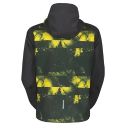 Scott Trail Storm Waterproof Men's Jacket - Black/Mellow Yellow