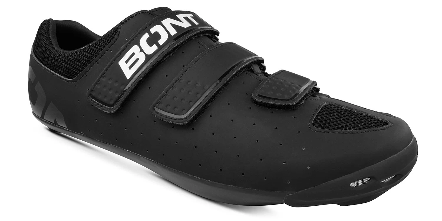 Bont Motion Road Velcro Road Shoes - Black - Image 3