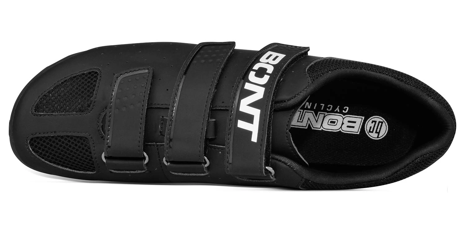 Bont Motion Road Velcro Road Shoes - Black